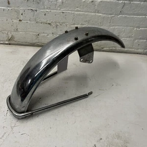 1977 KAWASAKI KZ400 CHROME FRONT FENDER OEM - Good Condition - We Accept Offers - Bild 1 von 13
