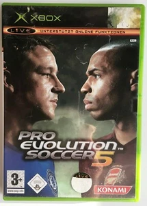 XBox-Spiel: Pro Evolution Soccer 5 (Microsoft Xbox, 2005, DVD-Box) - Bild 1 von 3