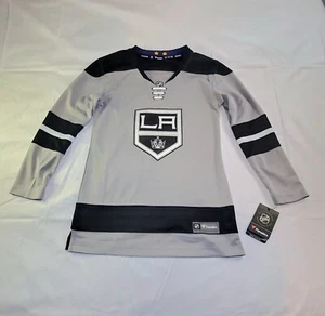 Fanatics Size XS NHL LA Kings Breakaway Gray/Black Hockey Jersey - Women's  - Picture 1 of 10
