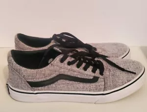 Vans Gray & White SK8-HI Low Top 500714 Youth Kids Size 6 - Picture 1 of 7