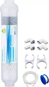 Geekpure Universal Inline Alkaline Replacement Water Filter Kit pH+ for RO - Picture 1 of 5
