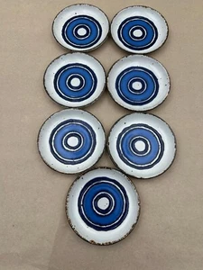 24/2 Midwinter Stonehenge / Serie MOON / 7 x kleine Teller / ca. 10 cm Ø - Bild 1 von 4