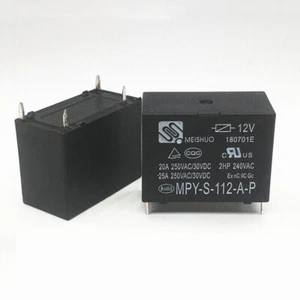 10PCS MEISHUO MPY-S-112-A-P 12VDC Power Relay 4Pins #F8 - Bild 1 von 4