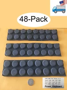 Menge 48: 3M Gummifüße ATX Tower Desktop Computer Case PC LCD Lautsprecher Verstärker DJ PA - Bild 1 von 8