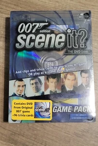 007 Edition Scene It? The DVD Game (James Bond Trivia) Game Pack NEW SEALED - Picture 1 of 3