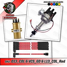 Ford Cologne V6 Electronic Distributor with Viper Coil and Red Leads