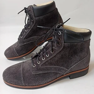 Timberland Abington Suede Boots Men's Vibram Soles - Grey - Size 9.5 UK - Picture 1 of 23