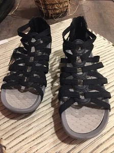Neu Yuu Phoria DAMEN Riemchen SANDALEN SCHWARZ GRÖSSE 5 - Bild 1 von 5