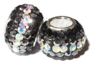 Charm. Perle für Sammelarmband. Bead. Bettelarmband. Schliffsteine 925er Silber - Picture 1 of 1