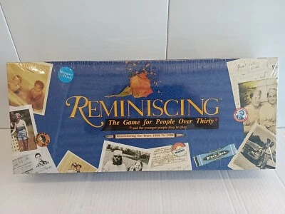 Reminiscing 1939 - 1989 年派对家庭棋盘游戏 TDC 游戏旋转琐事记忆密封 — 第 1/4 张图片