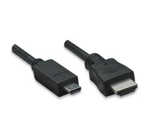 MANHATTAN 392006 High Speed HDMI-Kabel mit Ethernet-Kanal 2 m schwarz - Bild 1 von 3