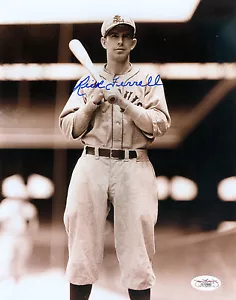 RICK FERRELL ST LOUIS BROWNS SIGNED AUTOGRAPH 8X10 PHOTO JSA - Picture 1 of 2