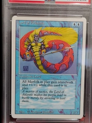 MTG Lord Of Atlantis Unlimited Edition PSA 7 - Image 1 of 3