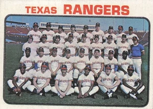 1973 Topps #7 Texas Rangers, EX - Bild 1 von 2