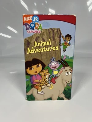 Dora the Explorer - Animal Adventures (VHS, 2006) - Tested Great Condition - Image 1 of 4