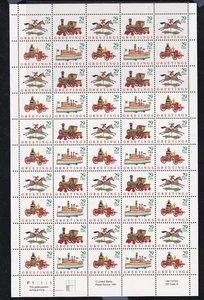 Christmas Toys Mint Sheet of 50 Stamps, Scott #2711-14, MNH, Free Shipping! - Picture 1 of 1
