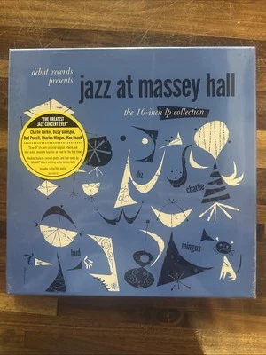 Jazz at Massey Hall: 10-inch LP Collection Box Set Mingus Bud Powell Vinyl - Image 1 of 4
