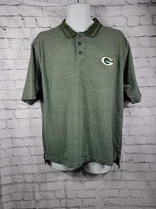 Vintage Green Bay Packers Starter Poloshirt Herren Größe L NFL Pro Line Football - Bild 1 von 6