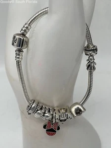 Pandora Silver 925 ALE Bracelet & Charms Weight 31.9g - Picture 1 of 12