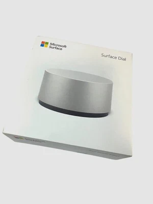 Microsoft Surface Dial  Silver -2WS-00001 Model 1756 NEW OPEN BOX - Image 1 of 4