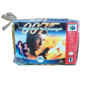 James Bond 007 The World Is Not Enough Nintendo 64 N64 Vintage Videospiel Anleitung - Bild 1 von 5