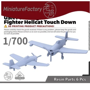 SSMODEL 1/700 USN F6F-5Night Fighter Hellcat Touch Down 6 un. - Imagen 1 de 4
