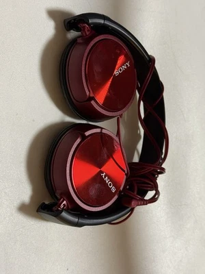 Sony MDR-ZX310AP Wired Stereo Headphone - Red - Image 1 of 4