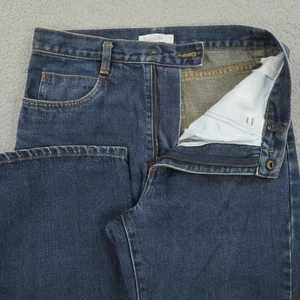Zegna Sport Jeans Mens 30x30 Blue Straight Leg Denim Designer Luxury Regular Fit - Picture 1 of 15