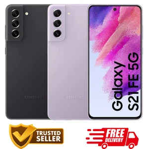 Samsung Galaxy S21 FE 5G 128GB SM-G990U Black, Lavender Pristine A+ Unlocked - Picture 1 of 34