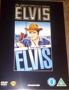 STAY AWAY JOE DVD 60S COMEDY FILM MOVIE ELVIS PRESLEY UK SELLER REGION 2 - Picture 1 of 3