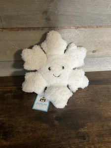 Peluche Jellycat Amuseables Fiocco di Neve Vacanze Nuovo con etichette da collezione - Foto 1 di 2