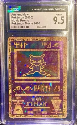 🔥 CGC 9.5 Mint + Ancient Mew 2000 Pokémon Movie Promo Pokémon TCG 🔥 - Image 1 of 3