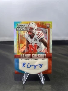 2015 Panini Prizm Draft Picks Autographs Prizms Tie Dye #136 Randy Gregory /49 - Bild 1 von 2