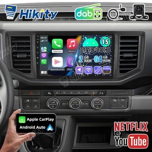 Radio de coche para VW Crafter 2017-2024 Android 15 Carplay GPS Navi DAB+ RDS USB 64 GB - Imagen 1 de 16