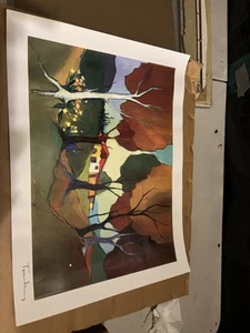 "Jamestown Cottage" by Itzchak TARKAY Seriograph 2013 Signed - Picture 1 of 3