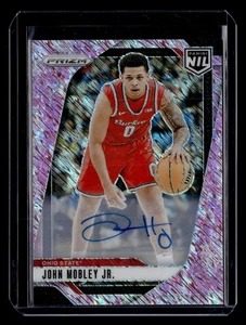 JOHN MOBLEY JR 2025 Panini Ohio State Buckeyes NIL Auto PINK CAMO SHIMMER - Picture 1 of 2