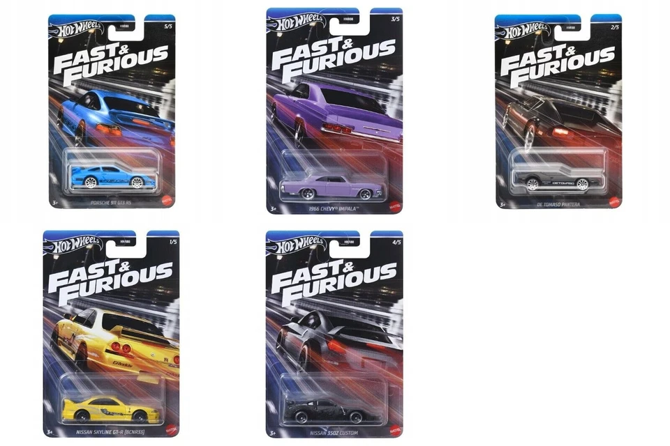 Hot Wheels 2024 Fast & Furious Diecast Cars scala 1:64 HNR88 da collezione... - Immagine 1 di 1