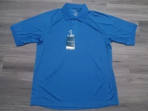 NWT Propper Men's Cobalt Blue Snag Free Polo Uniform Pen Pocket Shirt Size Large - Picture 1 of 6