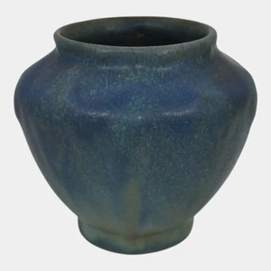Van Briggle 1920 Arts And Crafts Pottery Blue Ceramic Flower Vase 654 - Picture 1 of 6