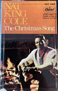Nat King Cole's "The Chrismas Song" Capitol Records Cassette 1967 Vintage releas - Picture 1 of 8