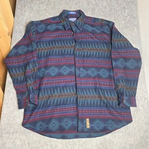 Vintage Pendleton LOBO Shirt Men’s L Wool Hunting Aztec Southwest Native Navajo - Picture 1 of 9