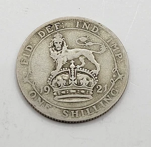 1921 GREAT BRITAIN SHILLING – SILVER - Picture 1 of 2