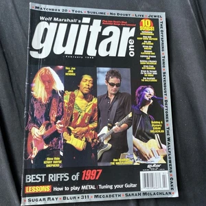 Guitar one magazine February 1998 best riffs of 1997 - Bild 1 von 1