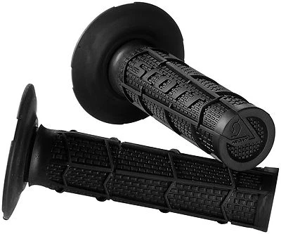 Empuñaduras Waffle completas radiales Scott EE. UU. negras para motocicleta motocross CR YZ KX Foto 1 de 2