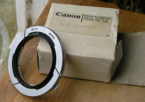 genuine Canon FD MC-N Nikon lenses to FD body Converter N adaptor - Picture 1 of 1