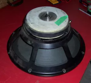 Altoparlante 15" con cestello in ghisa marca West EV Made ? 8 ohm super raro usato in buone condizioni - Foto 1 di 5