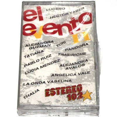 El Evento II Estereo 102 - Latin Pop (Cassette Tape 1991) NUEVO NEW SEALED - Image 1 of 4