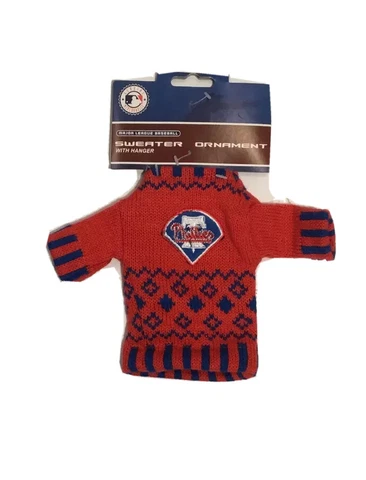 PHILADELPHIA PHILLIES KNIT SWEATER CHRISTMAS ORNAMENT Cover