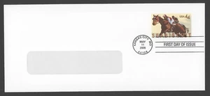 2009 US Scott # U668 44c Seabiscuit on Windowed #10 Envelope, FDC - Picture 1 of 1