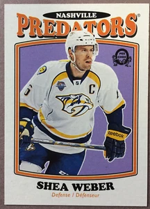 2016-17 O-Pee-Chee Box fondo retro karité Weber Nashville Predators - Imagen 1 de 2